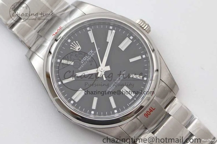 MiroTime 0505 Timeless Oyster Perpetual 41mm 124300 EWF 1:1 Best Edition 904L Steel Black Dial on SS Bracelet A 2192